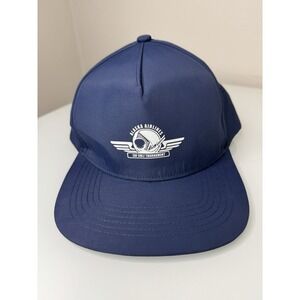 Alaska Airlines EAF Golf Tournament Snapback Hat Cap Vented Turbo Resources